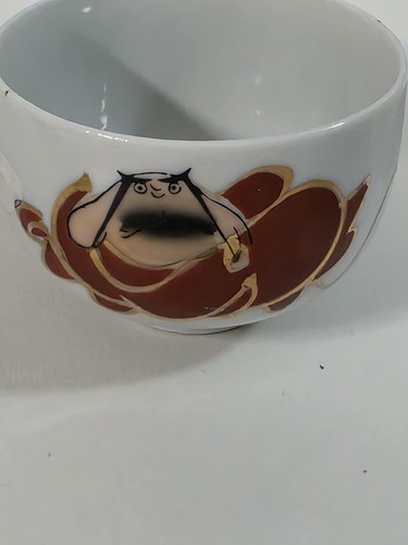Lobster buddha tea cups - tea,